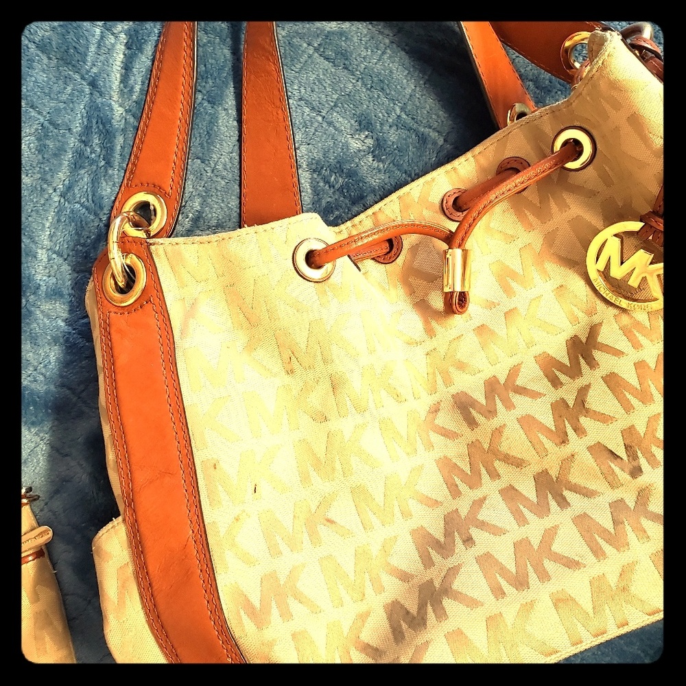 Real Mk Purse With Matching Wallet - image 1